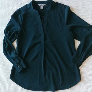 Dark green blouse